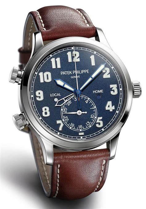 patek philippe 5524g calatrava pilot travel time price